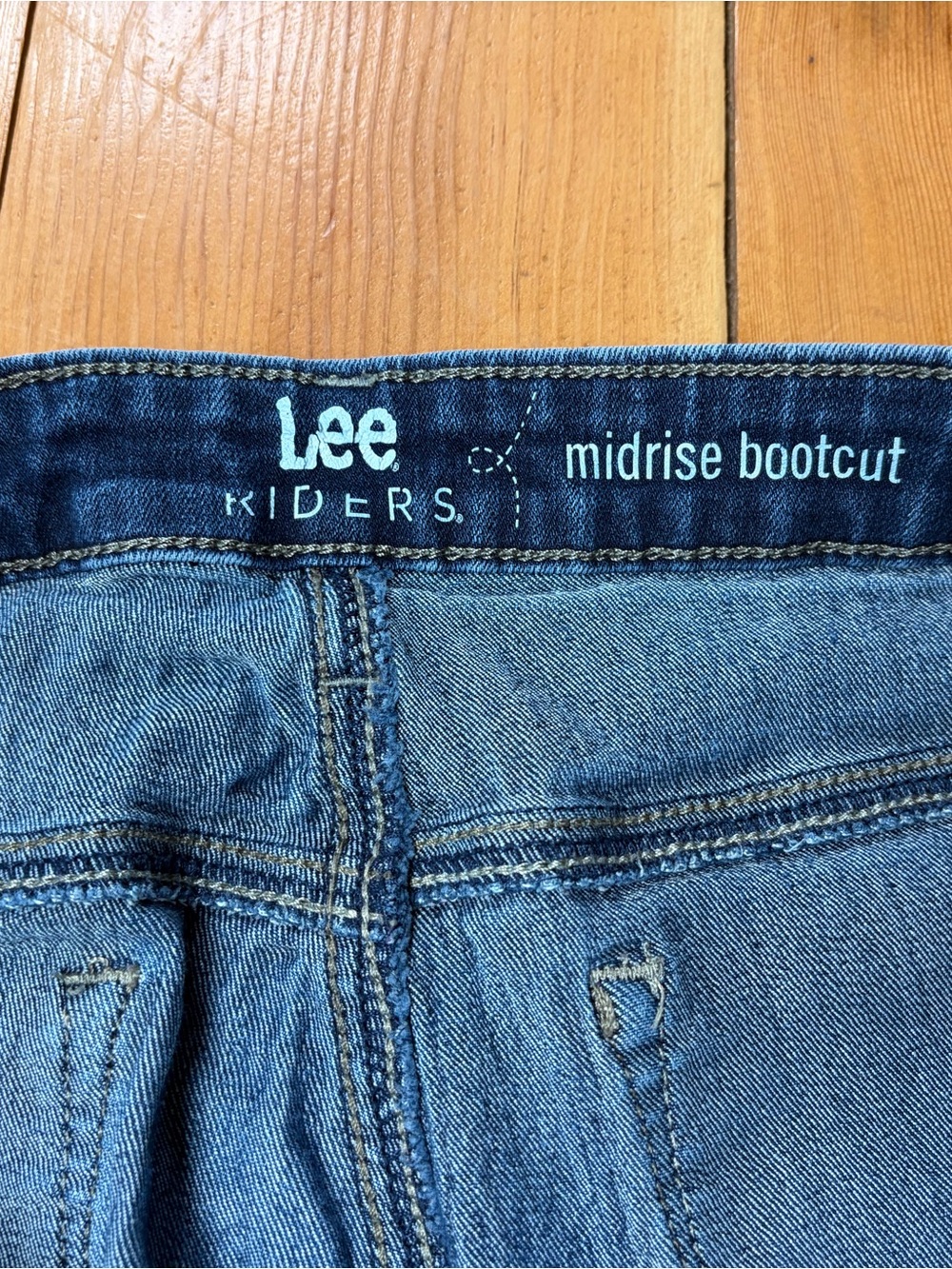 Lee Midrise Bootcut Jeans - Blue Denim